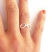 Image of Aviator Glasses Ring