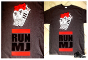 Image of MJ x RUN DMC tee