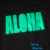 Image of Villa Magica "Aloha" Black (No Baldwin) GIRL