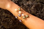 Image of Fresh Water Pearl Bangle Bracelets 