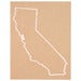 Image of Heart California Postcard