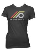 Image of Mother Falcon Logo Tee Women (Black)