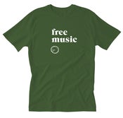 Image of Single Cell T-Shirt - Free Music