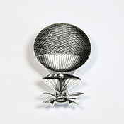 Image of BROOCH - the balloon: up, up and away