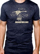 Image of Black Swan TShirt - Black American Apparel