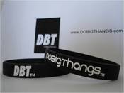 Image of DOBIGTHANGS Wristband - black
