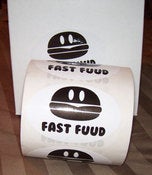 Image of Fastfuud stickers