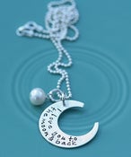 Image of i love you to the moon and back.