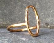 Image of Twisted Hoop Ring