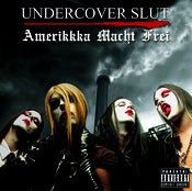 Image of UNDERCOVER SLUT - Amerikkka Macht Frei Vinyl WHITE VINYL EDITION