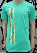 Image of Guys Mint Giraffe Tee