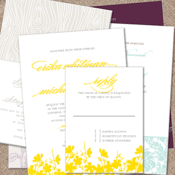 Image of wedding invitation sample pack
