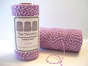 Image of Lilac - Purple & White Baker's Twine