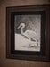 Image of Blue Heron, Black Water