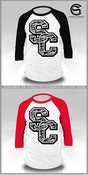 Image of 3/4 Sleeve Varsity Baseball Tees 