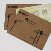 Image of "We waste" placemat