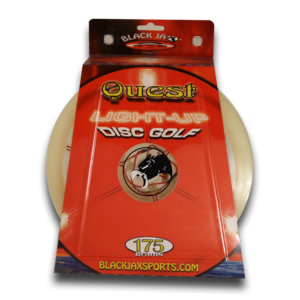 Image of LED Golf Disc - BLACK JAXX (Quest) 