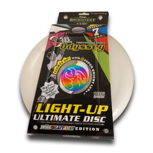Image of LED Frisbee - BLACK JAXX (Odyssey Ravolution) 