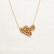 Image of Small Honeycomb Necklace
