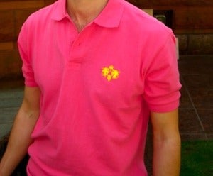 Image of TBBBC Classic Crest Polo (Light Pink)