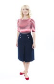 Image of 'Little Jess' skirt - Nautical - DENIM