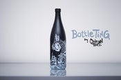 Image of 'Upside Up' is part of an illustration series called 'BottleTing'