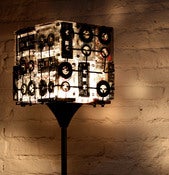 Image of CASSETTE TAPES FLOOR LAMP