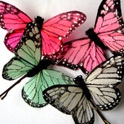 Image of Butterfly Hairclips - 7 colours available