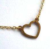 Image of Heart of Gold Necklace