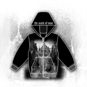 Image of 'The Judases Amongst Us' Black Zip Up Hoodie