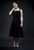 Image of 'Rocker Girl Jane' dress - Black