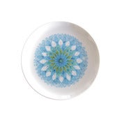 Image of Petite assiette bleue et verte