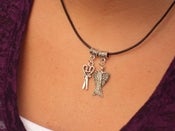 Image of Scissors-Wing Charm Necklace