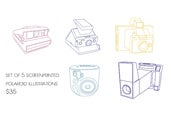 Image of Polaroid Screen Printed Posters