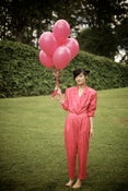 Image of Pink Jumpsuit Vtg 390Kr