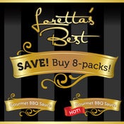 Image of SAVE! Loretta's Best 8-pack BBQ Sauces