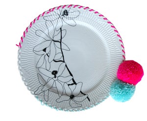 Image of Plate #5 - neon beauty  