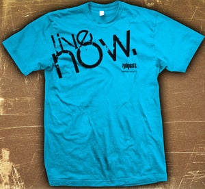 Image of Live Now. - "Birth" tshirt (Turquoise)