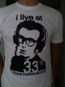 Image of Closet Trekkie Records Shirt - Costello 33 1/3