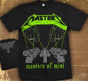 Image of Thrust - Masters Of Mini tshirt (Black)