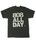 Image of NEW* 808 ALL DAY CLASSIC BLACK / GREY T SHIRT