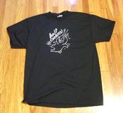 Image of Silver on Black HC Shirt