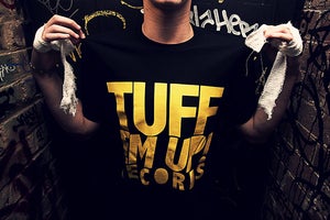 Image of TUFF EM UP! RECORD TEE.