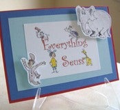 Image of Dr Seuss Custom Birthday Card
