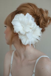 Image of Flourish double feather flower - Style # 014