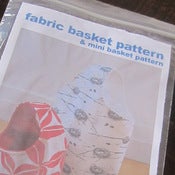 Image of Fabric Basket Pattern
