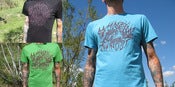 Image of tee "hungry red wolves love chillin' out" boys