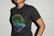 Image of Black Heather All Elbows Logo Tee
