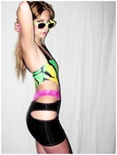 Image of Green Tiger Slash Dress SUPER SALE!