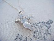Image of Dove in Flight Necklace